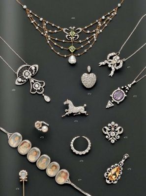 精美古董珠寶首飾 時光中的璀璨藝術(shù)